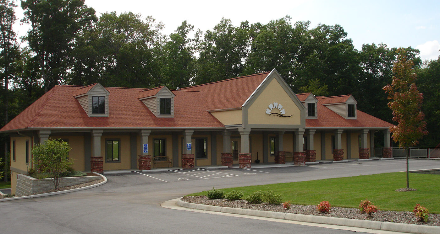Exterior view of Riverside Upper dental practice in Danville